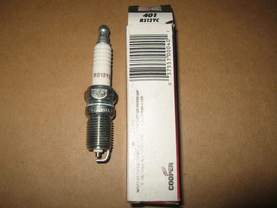 Champion 401 RS12YC Nickel Spark Plug, Made in USA - Image 1 of 1