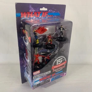 ¿QUÉ PASARÍA SI? HEROCLIX STARTER - 15º Aniversario Marvel ¡NUEVO! - Imagen 1 de 3