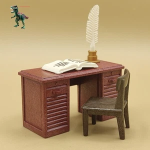 Playmobil desk table and chair-bureau-secretary-office-library-office - Picture 1 of 2
