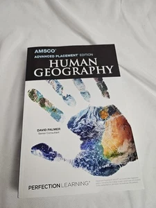 AMSCO AP Human Geography Advanced Placement Textbook Paperback 2nd Ed - Picture 1 of 5