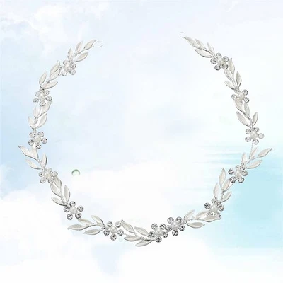  Accessori Acconciatura Sposa Capelli Fascia Da Banca Del Matrimonio - Immagine 1 di 4