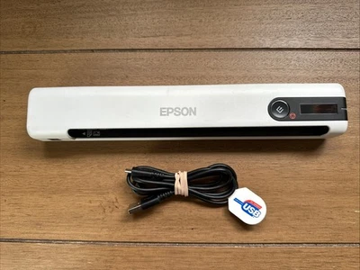 Epson DS-80W Wireless Portable Color Document Scanner B11B253202 600dpi Wifi - Image 1 of 4