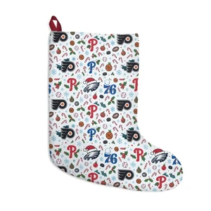 Philadelphia Sports Weihnachtsstrumpf, Phillies, Flyers, Sixers - Bild 1 von 5