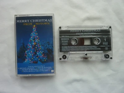 Various Merry Christmas From Motown 14 track cassette tape Diana Ross Marvin - Image 1 of 3