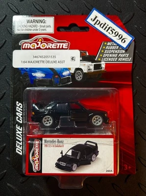 MAJORETTE DELUXE CARS DIECAST PREMIUM MERCEDES-BENZ 190 E 2.5-16 EVOLUTION II - Image 1 of 4
