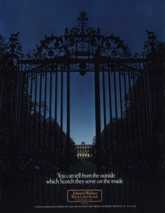 1981 Johnnie Walker: You Can Tell From the Outside Vintage Print Ad - Picture 1 of 1
