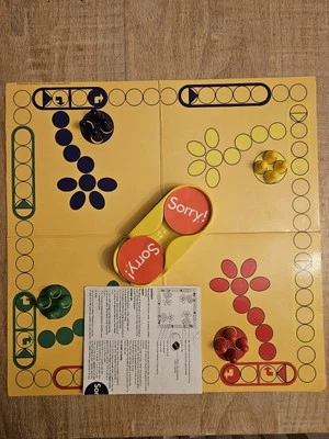 Waddingtons 1977 Sorry Board Game Boxed Complete Rare Vintage Toys - Image 1 of 4