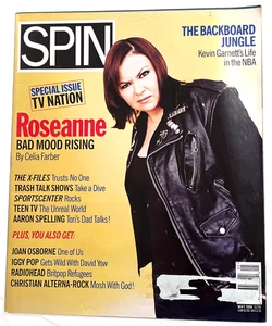 Spin Magazine, May 1996 (Vol. 12, No. 2) Roseanne Cover, X-Files, Radiohead - Picture 1 of 4