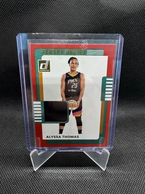 2025 Panini Donruss WNBA Basketball #62 ALYSSA THOMAS Jersey Series MEM - Image 1 of 2