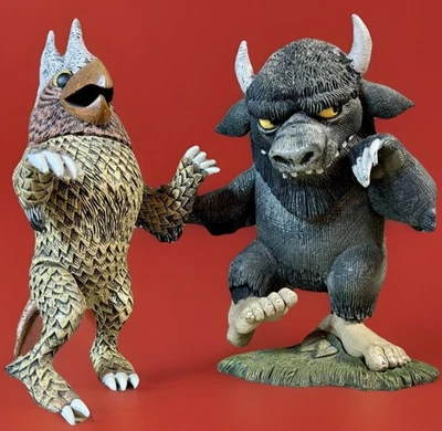 Lote de figuras de acción sueltas McFarlane 2000 Bernard Emil Where The Wild Things Are Foto 1 de 4