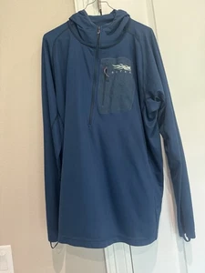 Sitka Hoodie Mens XXL Gear Core Blue Lightweight Pullover Hunting Outdoor - Picture 1 of 3