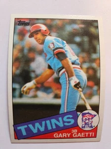 1985 TOPPS GARY GAETTI #304 NM - Picture 1 of 1