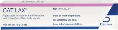 Cat Lax Hairball Remedy for Cats 2 oz. Tube - Cat Laxative Ointment for Animals - Image 1 of 3