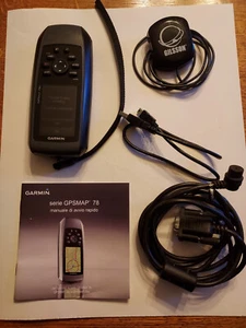 Garmin GPSMAP 78S Handheld GPS, Antenna, & Cables Bundle - Picture 1 of 6