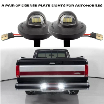 FOR Ford Explorer Sport Trac 1991-2010 LED License Plate Light Lamp 6500K White - Image 1 of 4