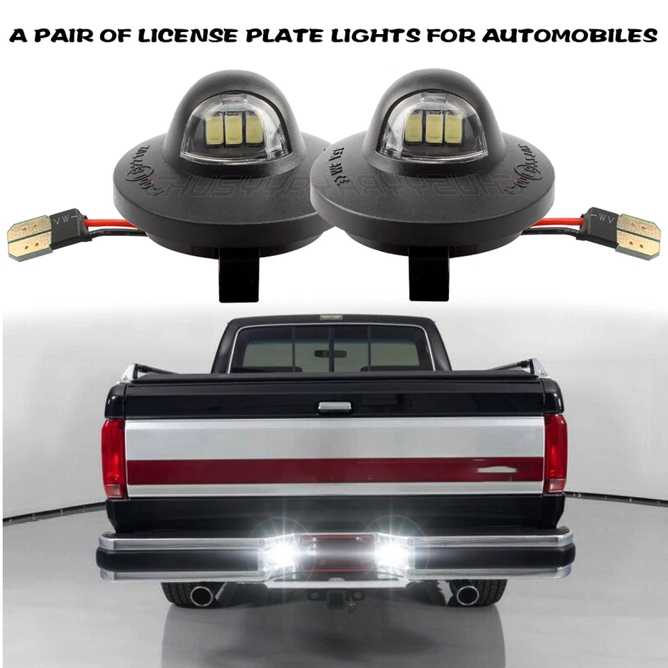 FOR Ford Explorer Sport Trac 1991-2010 LED License Plate Light Lamp 6500K White - Image 1 of 4