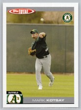 2004 TOPPS TOTAL #73 MARK KOTSAY  OAKLAND ATHLETICS