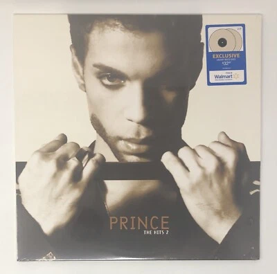 PRINCE  The Hits 2 Walmart Exclusive Creamy White Vinyl Lp Album Record SEALED - Image 1 of 4