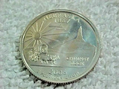 2006 S NEBRASKA STATE QUARTER FROM PROOF SET - Image 1 of 2