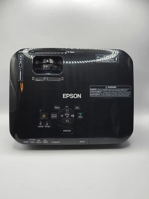 EPSON EX5210 LCD Projector 3 LCD • Remote • Cords • Carrying Case - Image 1 of 4