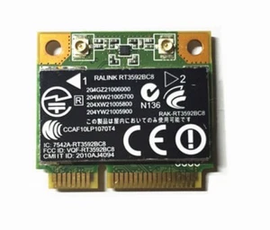 TARJETA COMBINADA HP 4530s 4330s 4430s 4230s RALINK RT3592BC8 300M WIFI BLUETOOTH 3.0 - Imagen 1 de 2