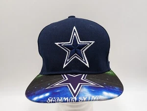 Dallas Cowboys Hat Blue New Era 9Forty Snapback Cap Reflective Brim Navy - Picture 1 of 13