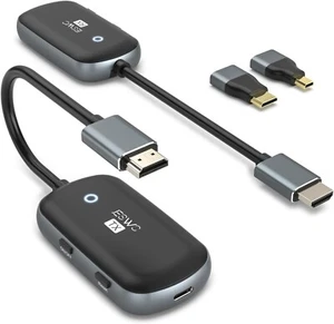 Wireless HDMI Transmitter and Receiver, Wireless HDMI Extender Supported Plug & - Picture 1 of 7