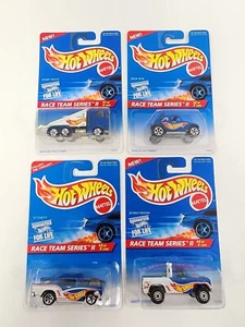 1995 Hot Wheels Race Team Series 2 Complete Set # 1 - 4 - Picture 1 of 9