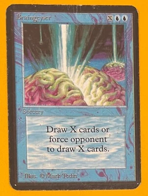 MTG BRAINGEYSER Alpha (OldManMTG 008-114) - Image 1 of 4
