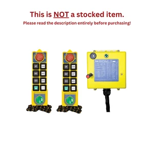 CONDUCTIX RADIO REMOTE KIT, SAGA K1 SERIES, 08-BUTTON, 1-SPEED, 2 TX, 110 VAC - Picture 1 of 3