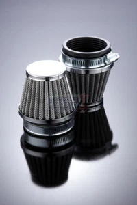 39mm Clamp-On Cone Air Filter FIT HONDA motorbike VTR250 SL230 XL125 CB 650 - Picture 1 of 2