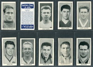 D C THOMSON 1959 - FOOTBALL STARS OF 1959 - PICK YOUR CARD