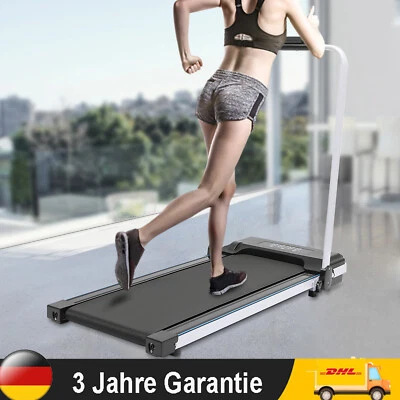 Tapis Roulant Elettrico Pieghevole 10km/h Display LED Fitness Cyclette 100kg IT - Immagine 1 di 4