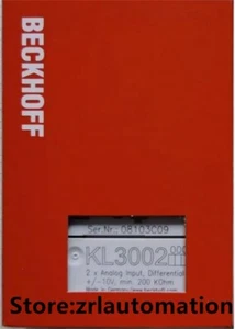 New In Box BECKHOFF KL3002 KL3002 PLC Module KL3002 KL3002 - Picture 1 of 2
