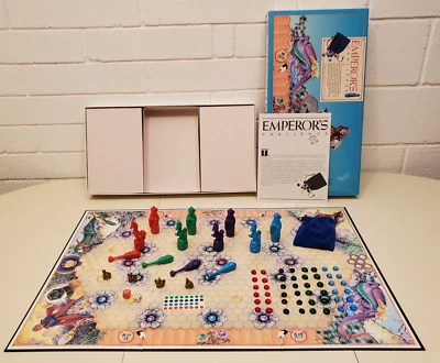 EMPEROR'S CHALLENGE STRATEGY BOARD GAME COMPLETE 1986 80s Vintage DISCOVERY TOYS - Image 1 of 4