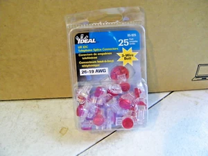 NEW Ideal 85-925 UR IDC Telephone Splice Connectors 3-Wire Butt 26-19- 25/Pack - Picture 1 of 2