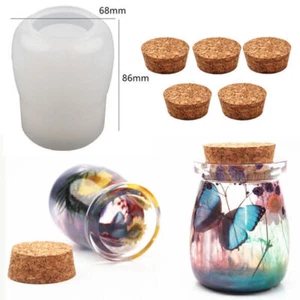 Resin Silicone Bottle Cup Mold DIY Making Epoxy Casting Mould Craft Home Decor - Picture 1 of 13