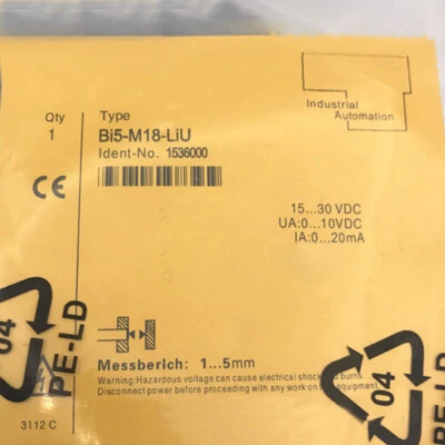 Ni8-M18-LIU For TURCK Proximity Switch Sensor Bi5-M18-LIU - Image 1 of 4