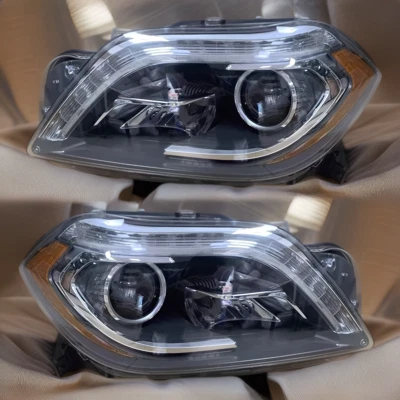 Par de faros xenón izquierdo derecho mercedes-benz ee. uu. gl450 hid w166 2013-2016 x166 Foto 1 de 4