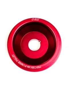 Polea de manivela OBX roja pulida 90-94 Madza Protege 1,8 L DOHC1-V - Imagen 1 de 6
