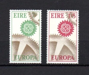 Irlanda 1967 set francobolli CEPT/Europa (Michel 192/93) belli MNH - Foto 1 di 1