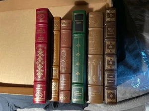 MAJOR COLLECTION VTG FRANKLIN LIBRARY RARE 6 Books Read Description Lot I - Imagen 1 de 4