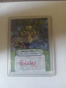 2013 Mars Attacks! Invasion Simon Bisley Autograph Card - Picture 1 of 2