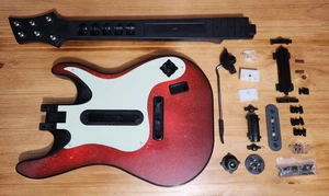 Guitarra Clone Hero MOD Shell Build PC con cable hágalo usted mismo - Imagen 1 de 9