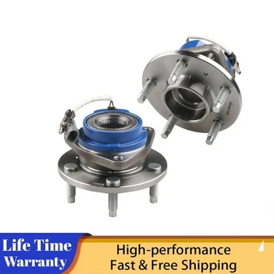 Pair Front Wheel Bearing Hubs Assembly for Impala LeSabre Grand Prix Aurora DTS Foto 1 de 4