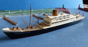 Wiking Metall Modell 113 b 1:1250 Passagierschiff Scharnhorst Azb. weiß NDL - Bild 1 von 6