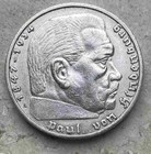 (48) 5 Deutsche Reichsmark 900/1000 Silber 1936 Paul von Hindenburg, gekapselt
