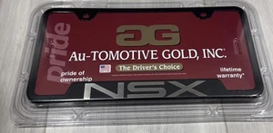 ACURA NSX License Plate Frame Stainless Steel SILVER Color Au-tomotive - Picture 1 of 3
