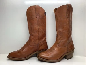 BOTAS VAQUERAS LANDIS MARRONES DE COLECCIÓN PARA HOMBRE TALLA 7 D - Imagen 1 de 9
