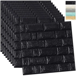 3D Brick Peel and Stick Wallpaper, 3D Brick Wall Panels Self Adhesive, Remova... - Picture 1 of 6